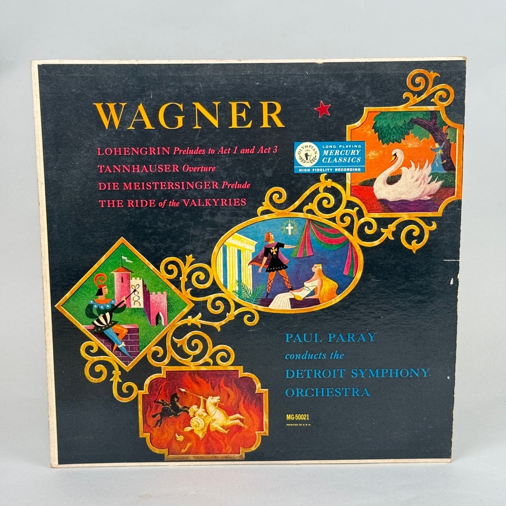 Wagner Tannhauser, The Ride of the Valkyries Vinyl Record NEAR MINT